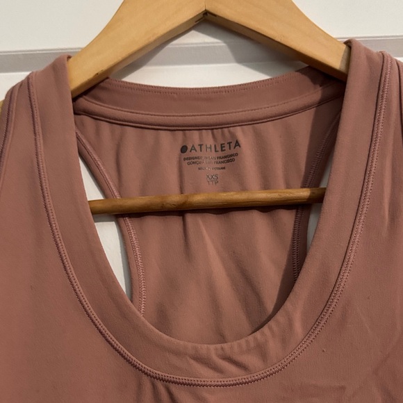 Athleta Mauve Cropped Top - Picture 4 of 6
